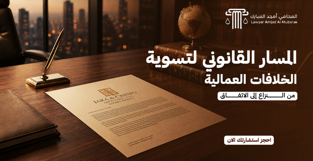 المسار القانوني لتسوية الخلافات العمالية | من النزاع إلى الاتفاق